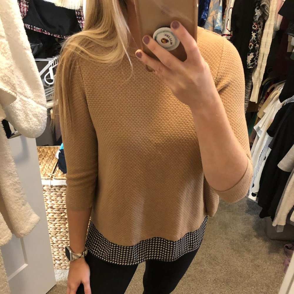 The Limited layered shirt size xs